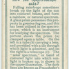 Do you know how the spectroscope acts?