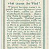 Do you know what causes the wind?