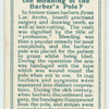 Do you know the meaning of the barber's pole?