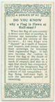 Do you know why a flag is flown at half-mast?