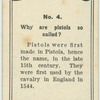 Why are pistols so called?