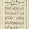 What is the origin of tattooing?