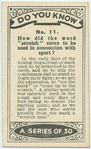 How did the word "scratch" come to be used in connection with sport?
