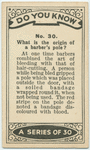 What is the origin of a barber's pole?
