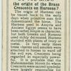 Do you know the origin of the brass crescents on harness?