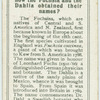 Do you know how the fuschia and the dahlia obtained their names?