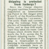 Do you know how North Atlantic shipping is protected from icebergs?