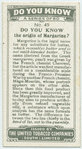 Do you know the origin of margarine?