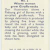 Do you know where women grow giraffe-necks?
