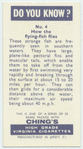 Do you know how the flying-fish flies?