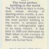 Do you know the most perfect building in the world?