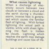 Do you know what causes lightening?