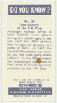 Do you know the history of the F.A. Cup?