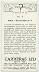 Do you know why "Piccadilly"?