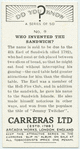 Do you know who invented the sandwich?