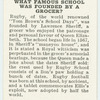 Do you know what famous school was founded by a grocer?