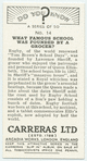Do you know what famous school was founded by a grocer?