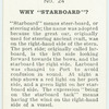 Do you know why "starboard"?