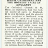 Do you know which cathedral has the highest spire in England?