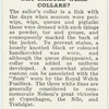 Do you know why sailors wear collars?