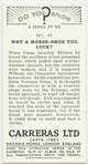 Do you know why a horse-shoe for good luck?