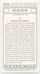 Field Spaniel.