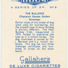The Bulldog.