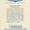 The Cocker Spaniel.