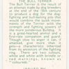 The Bull Terrier.