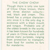 The Chow-Chow.