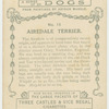 Airedale Terrier.