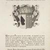 Gerb roda baronov Fridriksov. Coat of arms of the family of varons Fridrikson.