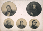 A. E. Egorov. Graf de Mester. K. P. Briulov. M. N. Zagoskin. P. A. Stavasser.
