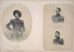 General-Leitenant kniaz' V. O. Bebutov.; General-ad'iutant Vitse-Admiral V. A. Kornilov; General-Leitenant A. F. Baggovut.