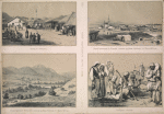 Bazar v Babadage; goroda Babadag i Kistendzhi v Bolgarii; Bolgarskie poseliane.