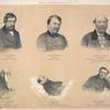 I. Seriakov, skul'ptor-samouchka; P.Zarubin, mekhanik-samouchka; M. Filippov, kamennykh del master; I. Gagin, Kasimovskii meshchanin-samouchka; I. Nikotin; D. Glerovskii, reshchik-samouchka.