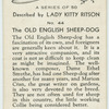 The Old English sheepdog
