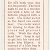 Prince Charles Spaniel - washing.
