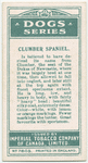 Coumber Spaniel.