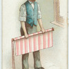 A blind man.