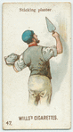 Sticking plaster.