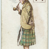 A Highland piper.
