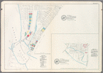 Plate 5: Map No. 375 [Bounded by Fourth Avenue, Riverside Avenue, Macomb Avenue, Cottage Street, Morris Avenue, 3rd Avenue and 129th Street.] - Map No. 213 [Bounded by Cherry Street, Old Harlem Bridge Post Road from New York to Boston, Harlem River and New bridge.]