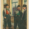 Volendam fishermen in Sunday attire.