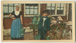 Selling milk, Zeeland.