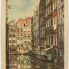 Canal scene, Amsterdam.