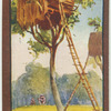 Tree dwellings, New Guinea.