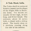 A Toda Mand, India.