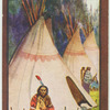 North American Indian tents.