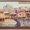 Bridge of houses, Srinagar, India.